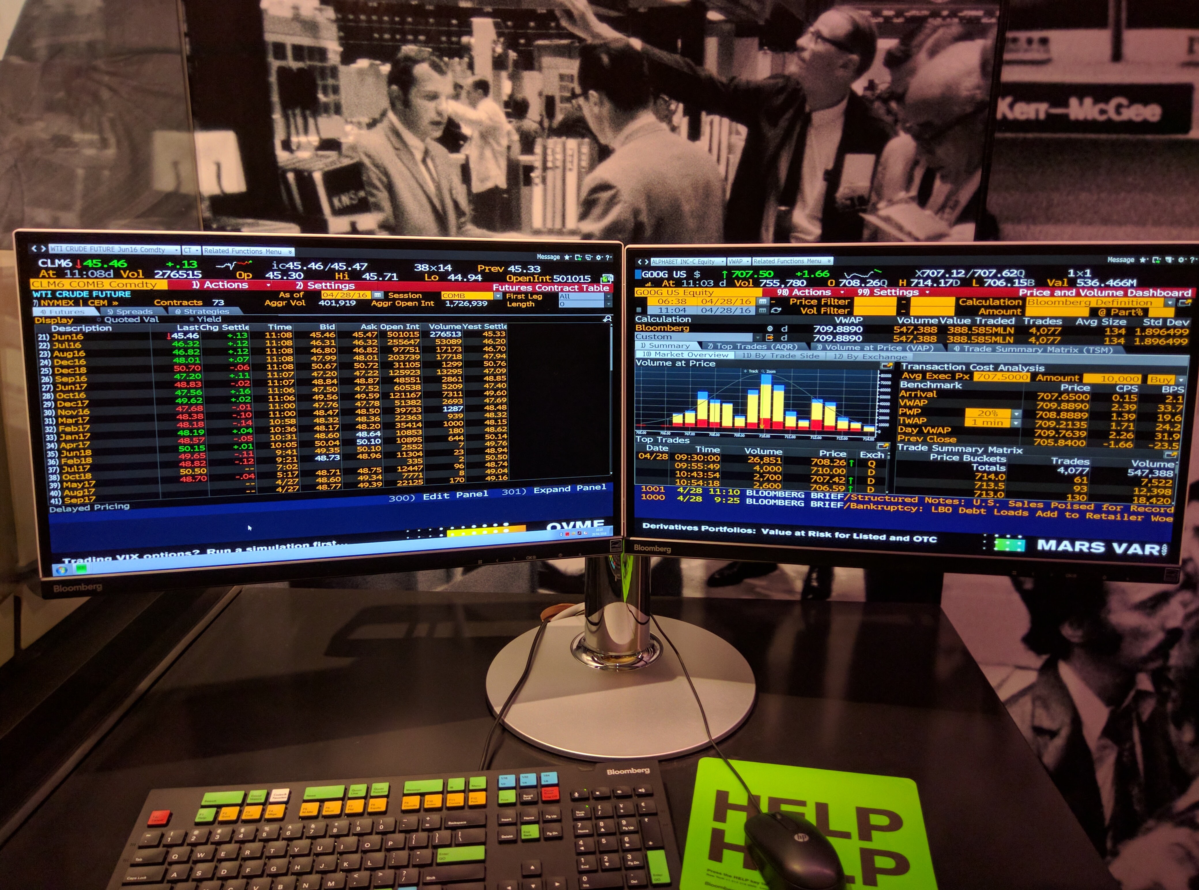 Work Shop on Best Practises in Commodity Markets and Foreign Exchange featuring Bloomberg.